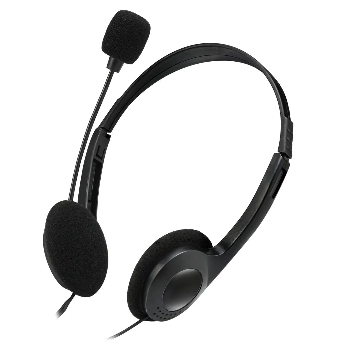 Adesso XTREAMH4 Stereo Headphone with Microphone, Cord-Connected Audio Accessory for Computers with Plug