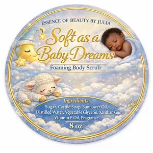 Soft As A Baby Dreams Foaming Body Scrub