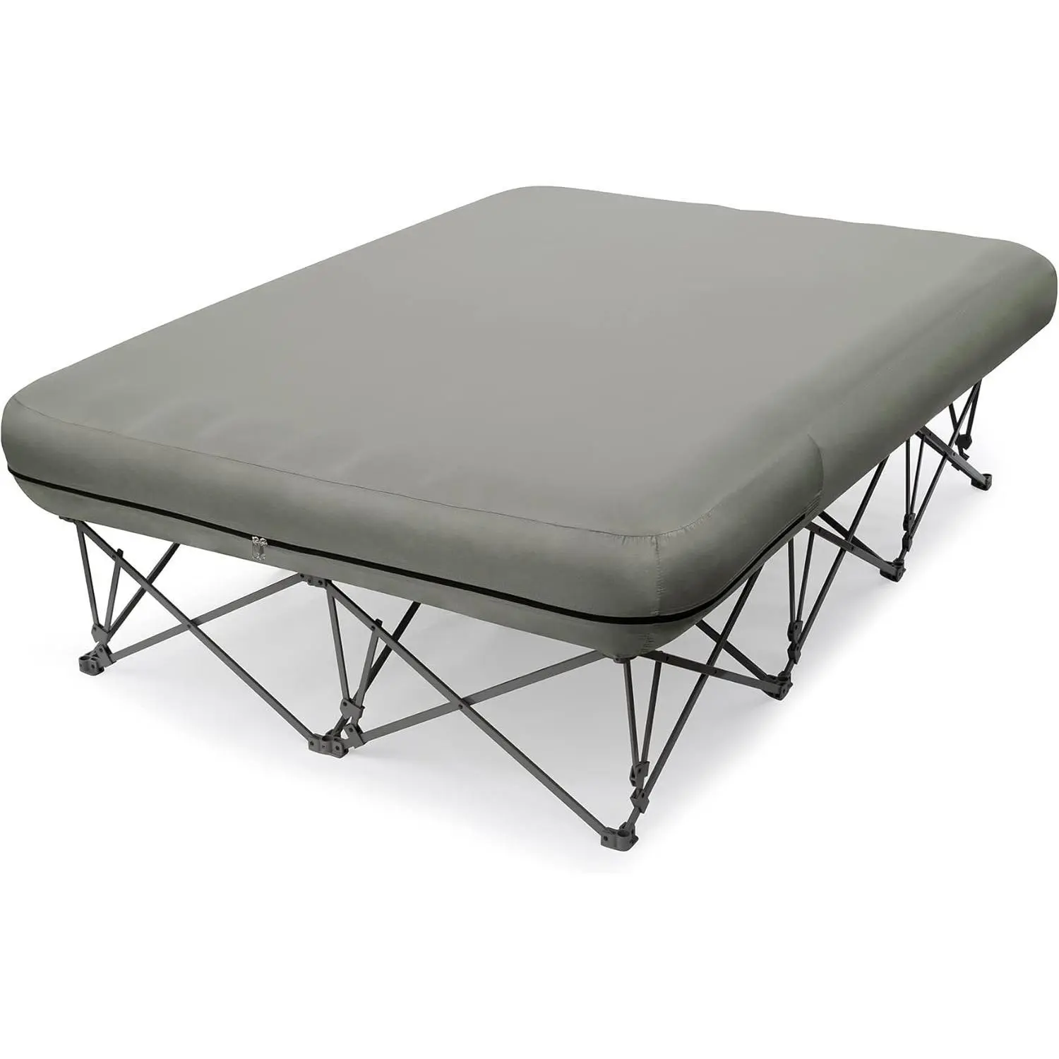 Camping Cot,Camping Cots for Adults,Folding Camping Cot with Inflatable Air Mattress and Carry Bag,for Outdoor Travel Camp Beach Vacation (not Included The