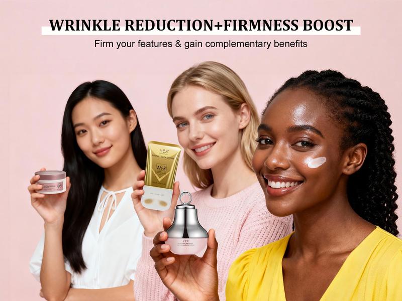 YCZ Neck-Eye Care Tightening & Revitalizing Set - Smooth of Fine Lines, Eye & Neck Treatment, Moisturizer for Enhanced Skin Health - Hydrating Gentle Skincare