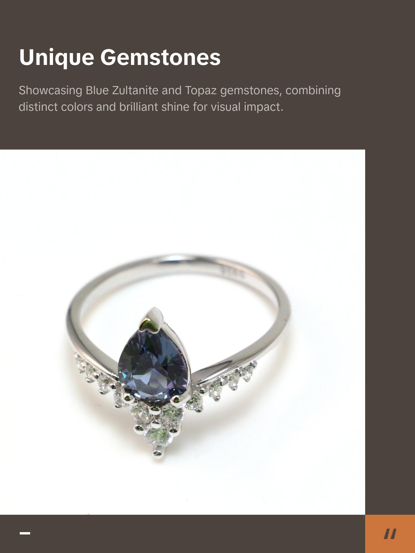 Zultanite 925 Sterling Silver Ring for Women