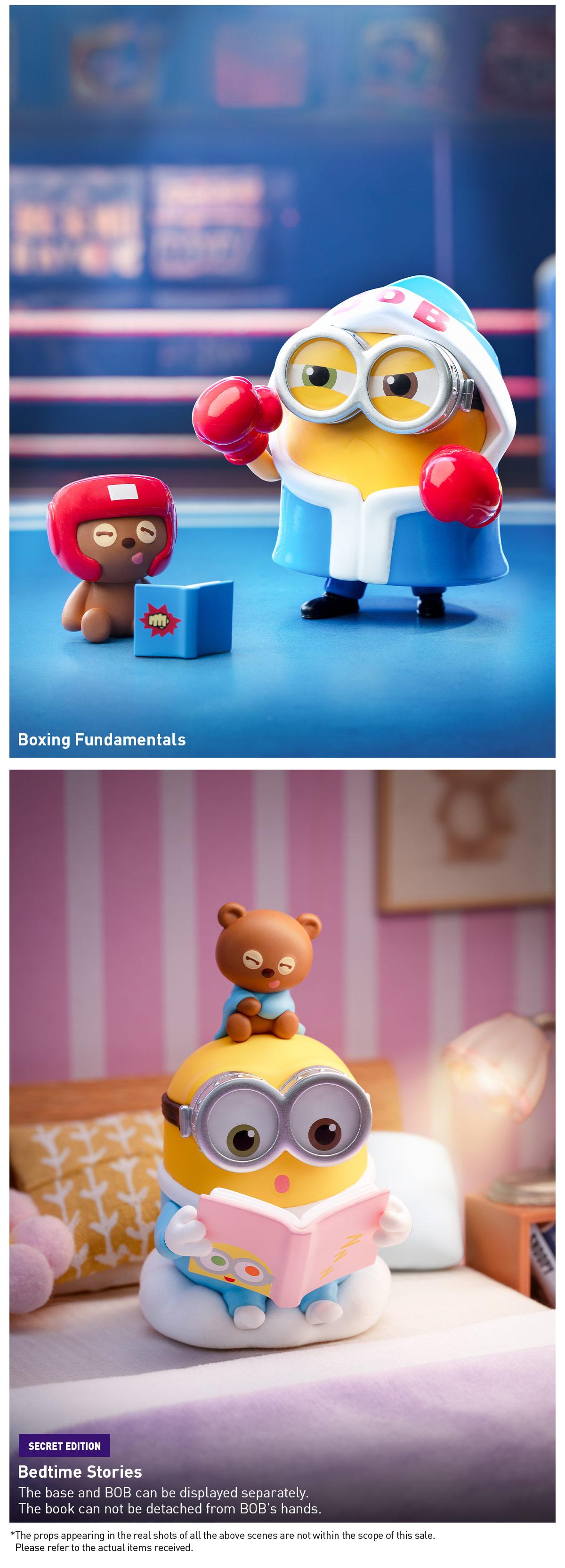 POP MART Minions Bedtime Stories by Bob and Tim Series Figures