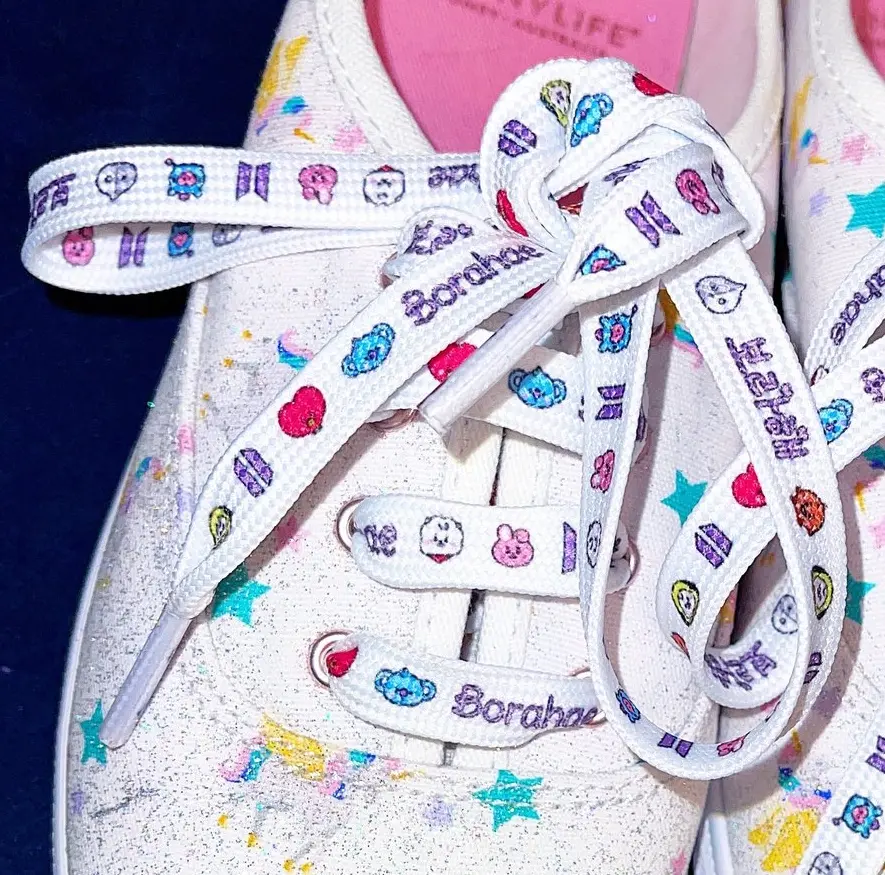 [Twinkie.Tokyo]  Shoelace - 1 Pair Cute Cartoons