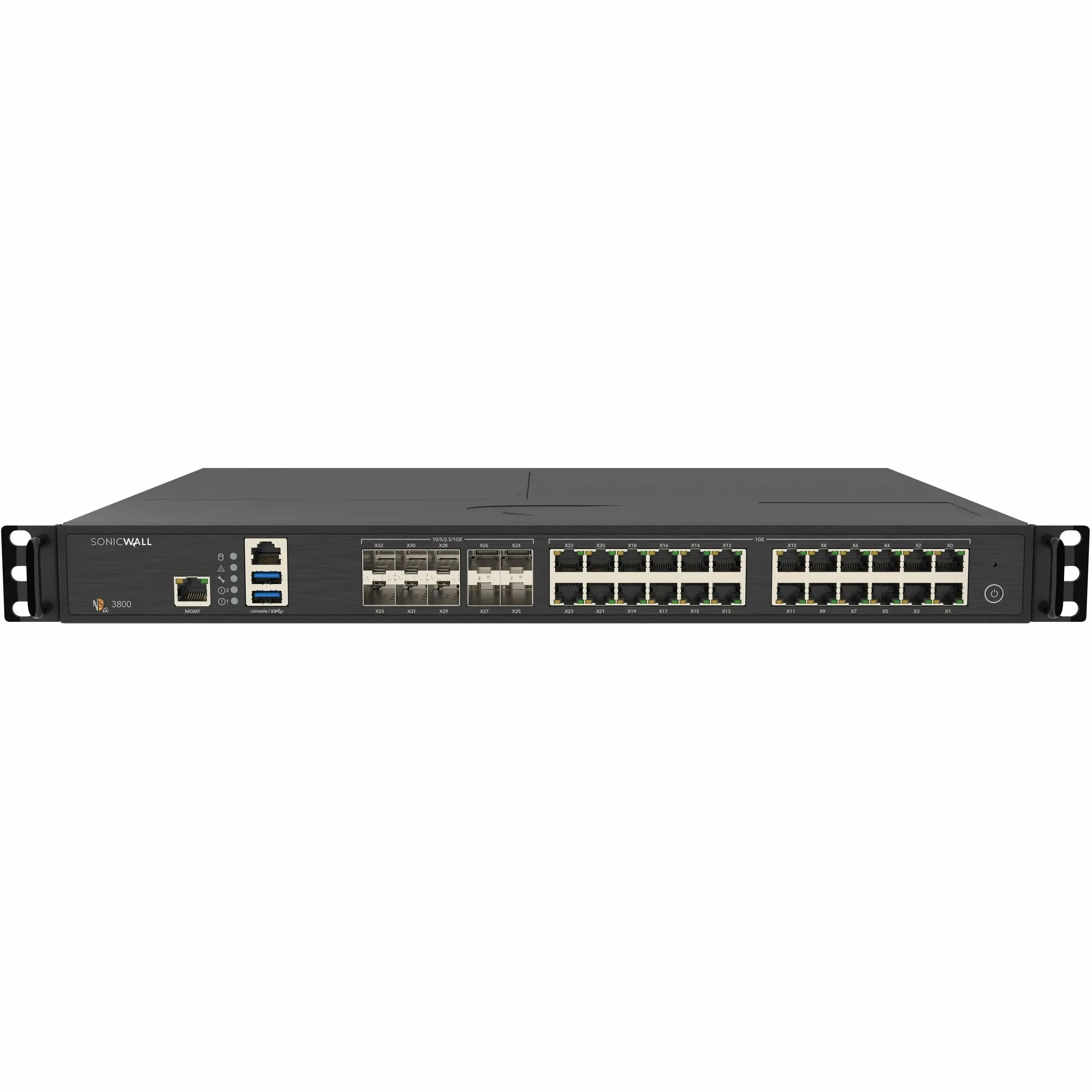 SonicWall NSa 3800 Network Security/Firewall Appliance