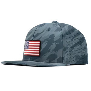 Old Glory PVC Elite Classic Flat Brim Hat