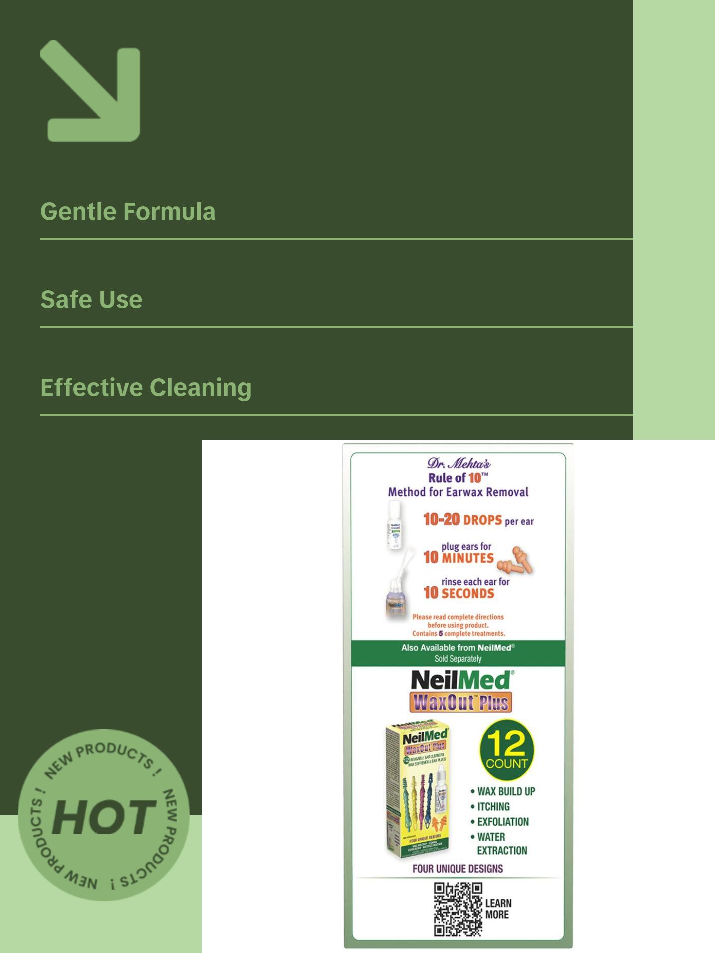 Clearcanal All Natural Ear Wax Removal Complete Kit - 75mL