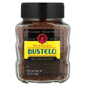 Café Bustelo Supreme by Bustelo™ Freeze Dried Instant Coffee, 3.52 oz (100 g) Café Bustelo Supreme by Bustelo™ Freeze Dried Instant Coffee, 3.52 oz (100 g)