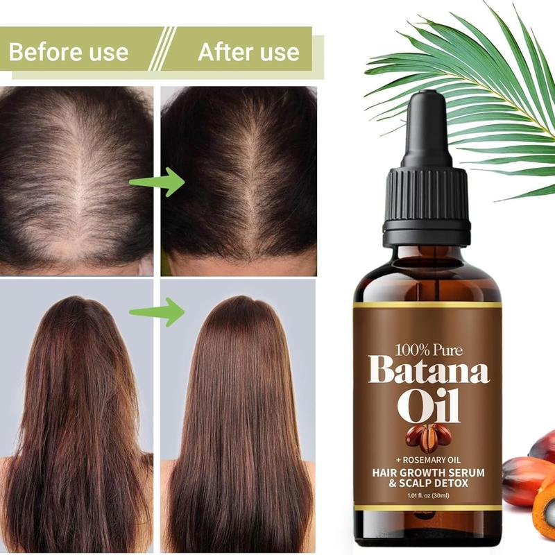 2PCS Batana Oil for Hair,Hair Oil with Rosemary for Hair Growth,for All Hair Types,Batana Hair Oil for Women and Man 2PCS Batana Oil for Hair,Hair Oil with Rosemary for Hair Growth,for All Hair Types,Batana Hair Oil for Women and Man