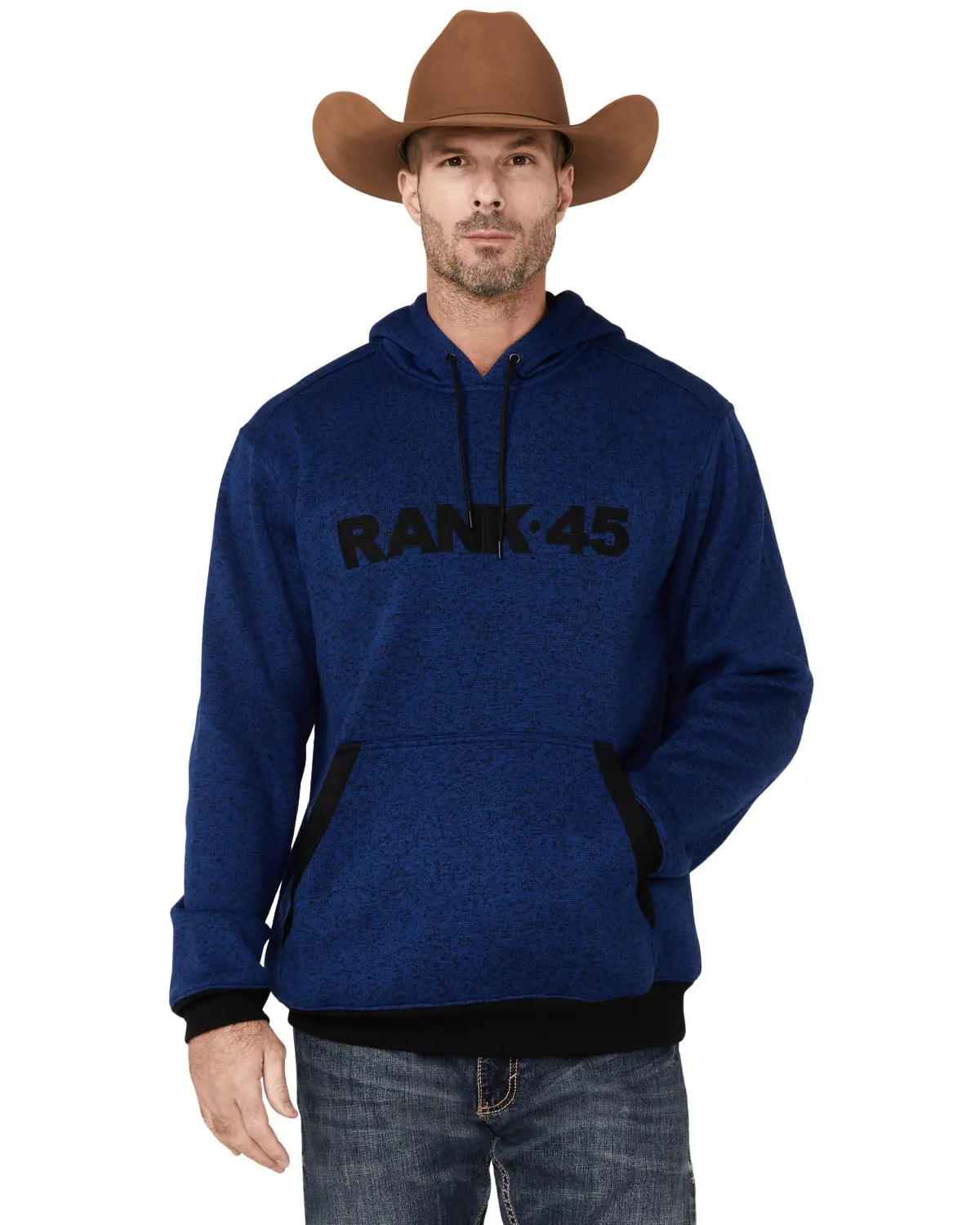 Rank 45 Men's 45&Reg; Men'S Ranhan Logo Hooded Sweatshirt - Rmsp22sw1-Nvy
