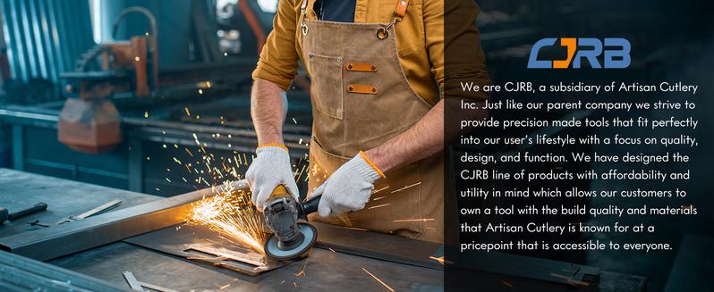 CJRB Pyrite Pocket Tool Knife AR-RPM9 Steel Blade Stainless Steel Hand EDC Folding Knife for Everyday Carry Survival Tools and Emergency Survival Gear