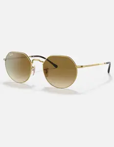 RAY-BAN Jack Sunglasses, Gold