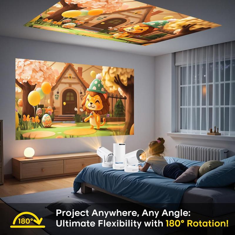 0smart projector 4k wifi Bluetooth