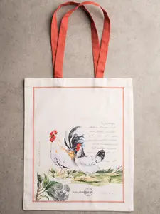 Maison d' Hermine Tote Bag for Women 100% Cotton Reusable Grocery Tote Bags for Shopping Kitchen Beach Travel Perfect for Easter Gifts