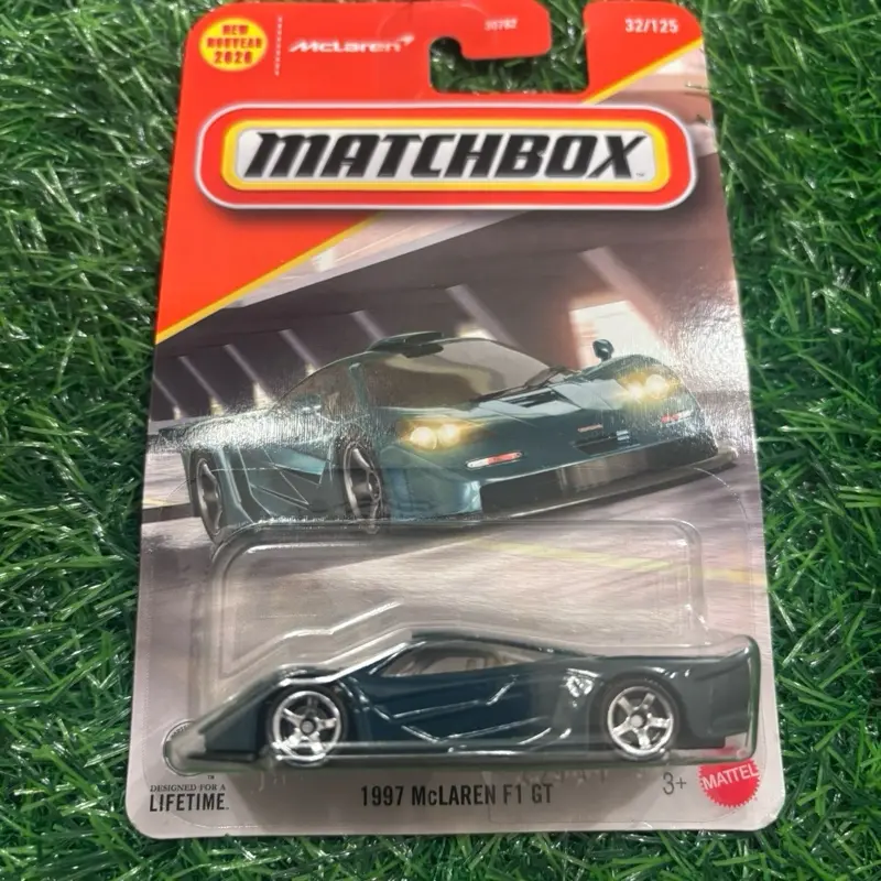 Matchbox McLaren F1 Die-Cast Toy Car, Collectible Toys for Classic & Novelty Model Vehicle Enthusiasts
