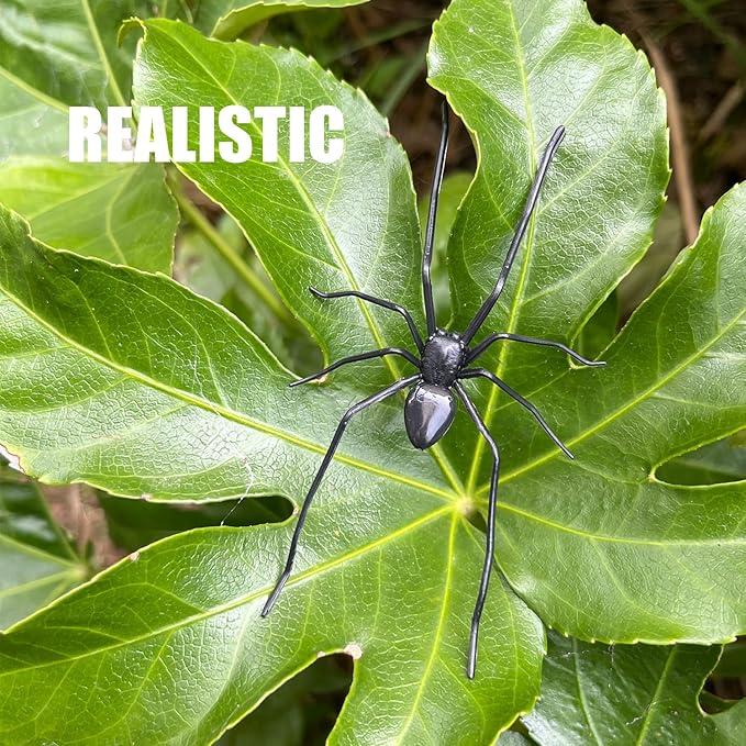 Spider Fridge Magnet, Realistic Spider Magnets, Lifelike Spider Fridge Magnets, Cute Spiders Designs Decorations, Removeable Indoor Outdoor Magnetic Decals, for Refrigerator, Garage Door, or Car