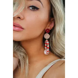 Garden Babe Beaded Dangle Earrings