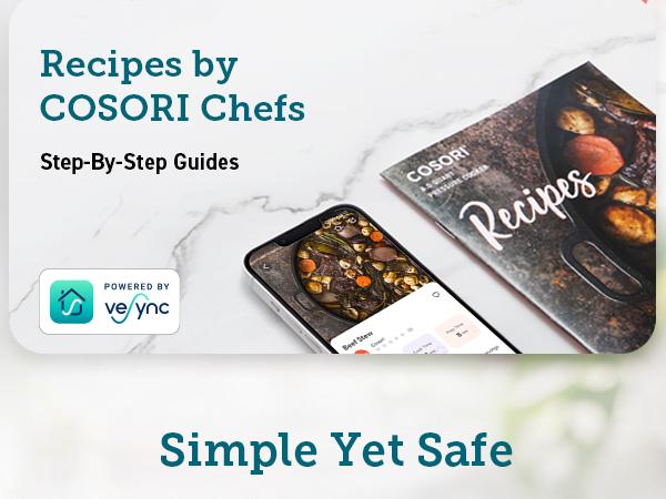 [Live] COSORI Electric Instant Pot Pressure Cooker 6-Qt, 9-in-1 Multi-Cooker: Rice, Sauté, Sous Vide,Sterilizer,1100W,Stainless Steel,Aluminium Inner Pot,Cookbook