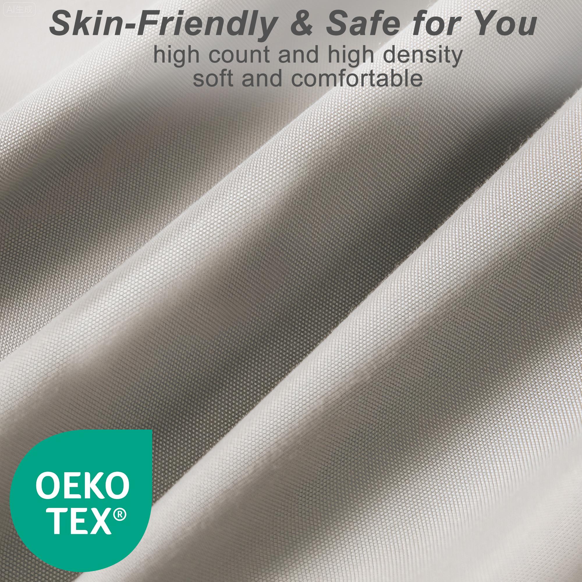 Raybee Waterproof Mattress Protector Queen Size, Washable & Durable Mattress Cover, 6-16'' Deep Pocket Mattress Pad , Fitted Sheet For Bedroom, Guest Room, Collage Dorm,Hotel,Dust Proof