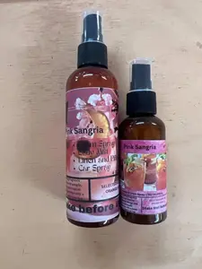 Selected Scent Pink Sangria 4 N 1 Spray Aroma Bottle - Limited Edition Fragrance for Home, Room, Fabric, Body, Car - Long-Lasting, Non-Toxic, Fruity Scent - Perfect for Daily Freshening