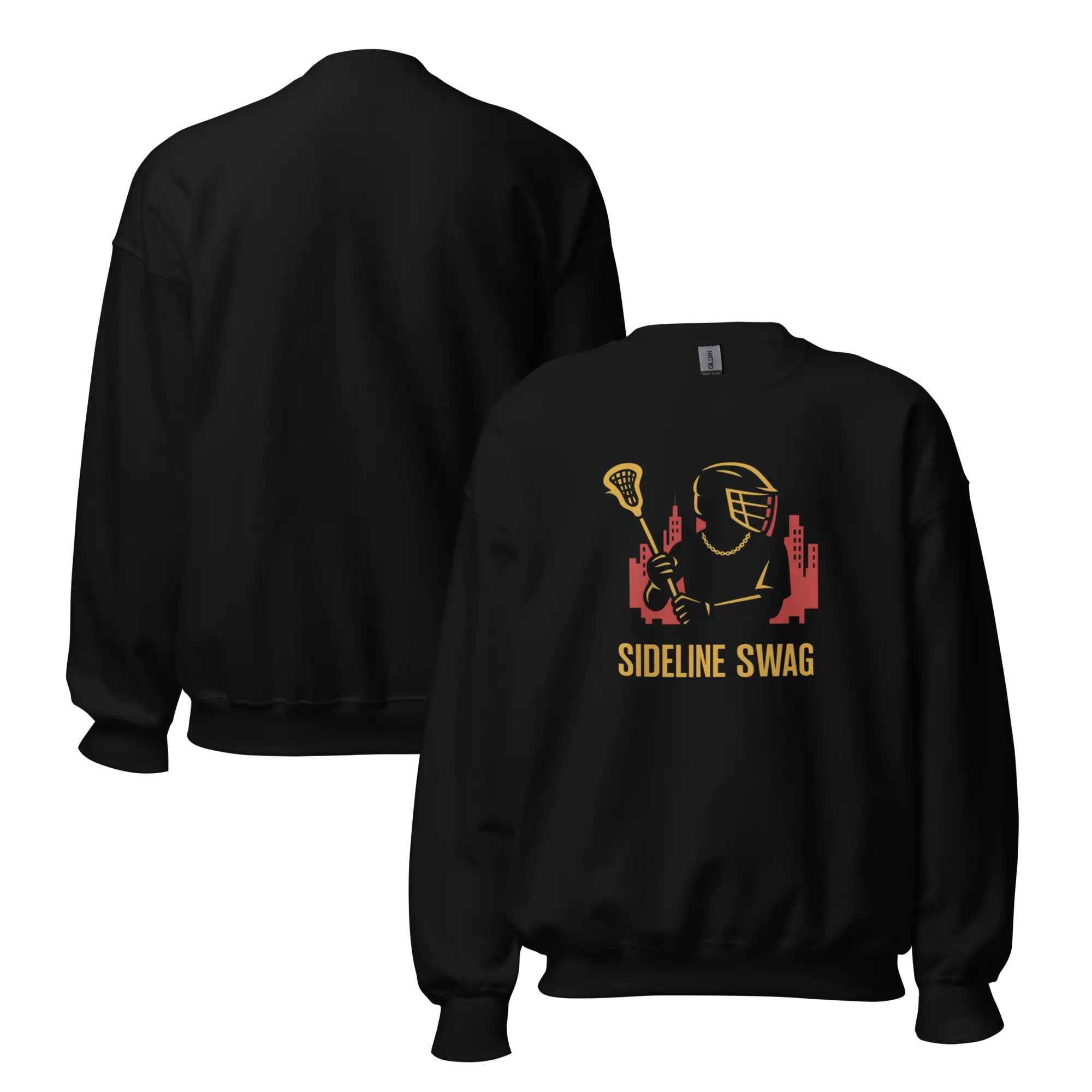 Bro-Lax Cozy Fleece Sweatshirt | Unisex Lacrosse & Streetwear Pullover