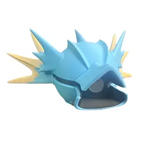 Seadra Poke Ball - Inspired 3D Printed Collectible