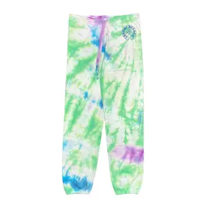 Chrome Hearts Horseshoe Logo Sweatpants Tie Dye Multi
