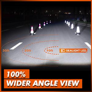 2017 Chevrolet Impala 9005/HB3 15W 6000K White LED Headlight Bulb 2PCS SEALIGHT X1