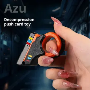Azu Fidget Toy Tool Relieve EDC Finger Toys Satisfactory Fingertip ASMR Anxiety Calming and Relaxing Compact for Adults Teenagers Perfect for Meetings Classes or Commuting Concentrate and Relieve Stress