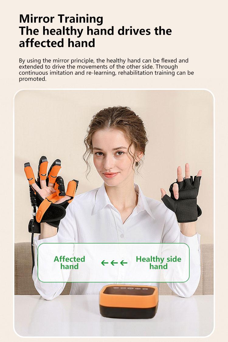 Smart rehabilitation robot gloves, hand therapy gloves, arthritis gloves, cerebral palsy, multiple modes, comfortable massage, increase blood flow, gift for loved ones
