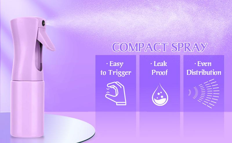 Purple 6-in-1 Hair Brush Set with Detangler & Combs for Straight Curly All Hair Types Wet Dry Adults Children 13 Counts Hair Care Kit