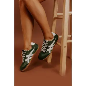 Sasha Faux Suede Sneaker