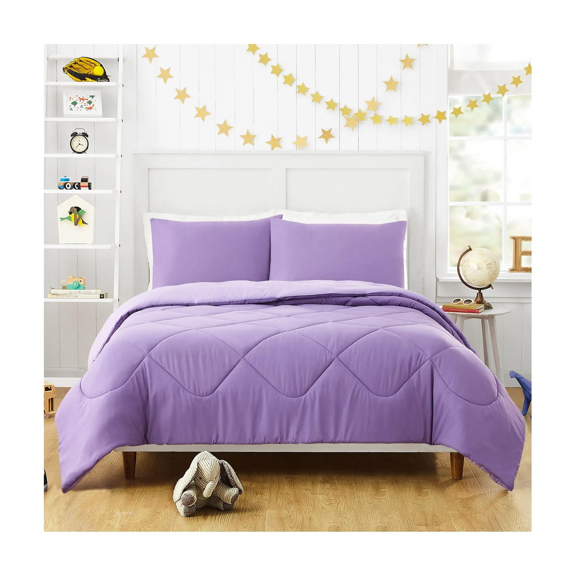 Iris Purple Twin/Twin XL Comforter Set - 2-PC
