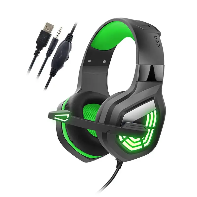 G7 LED Light USB Gaming Headset With Noise Reduction.