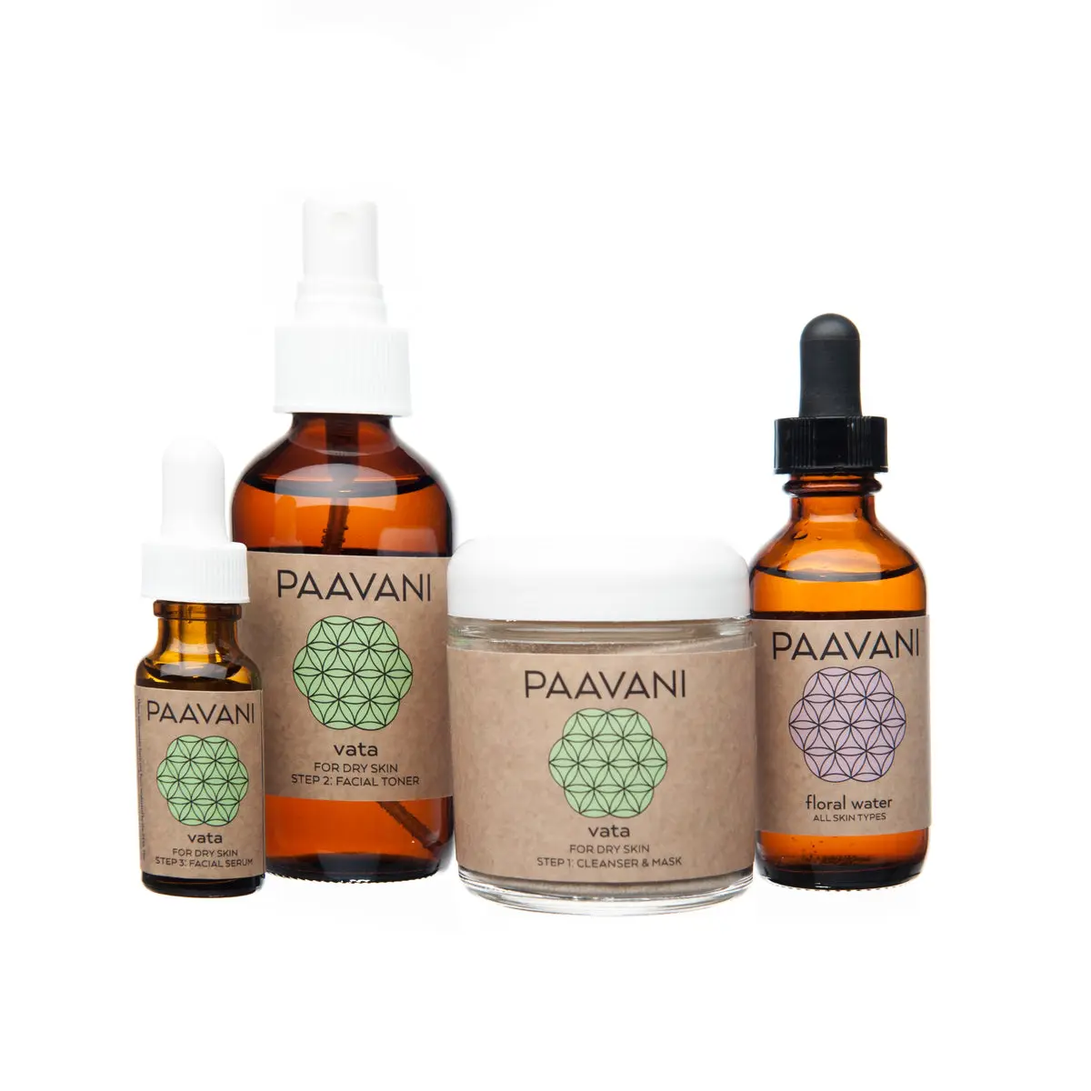 PAAVANI Comfort Set Inspired Daily Use by Lavani - Includes Bottles on Counter for Everyday Application & Daily Comfort