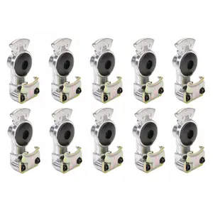 TORQUE 10 Pack Universal Aluminum Service Gladhand | Direct OEM Replacement | Replaces Velvac 035038, Bendix 275150, 278851 (TR035038)