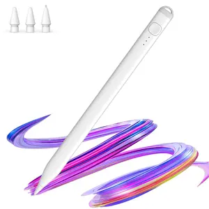 Pencil for ipad 2018-2025, Tilt Sensitivity Stylus Pen with 13 Mins Fast Charging, Palm Rejection Apple Pen Compatible with ipad 6-10th Gen, Air 3-5/M2/M3, Pro M4/12.9/11/13", Mini 5/6