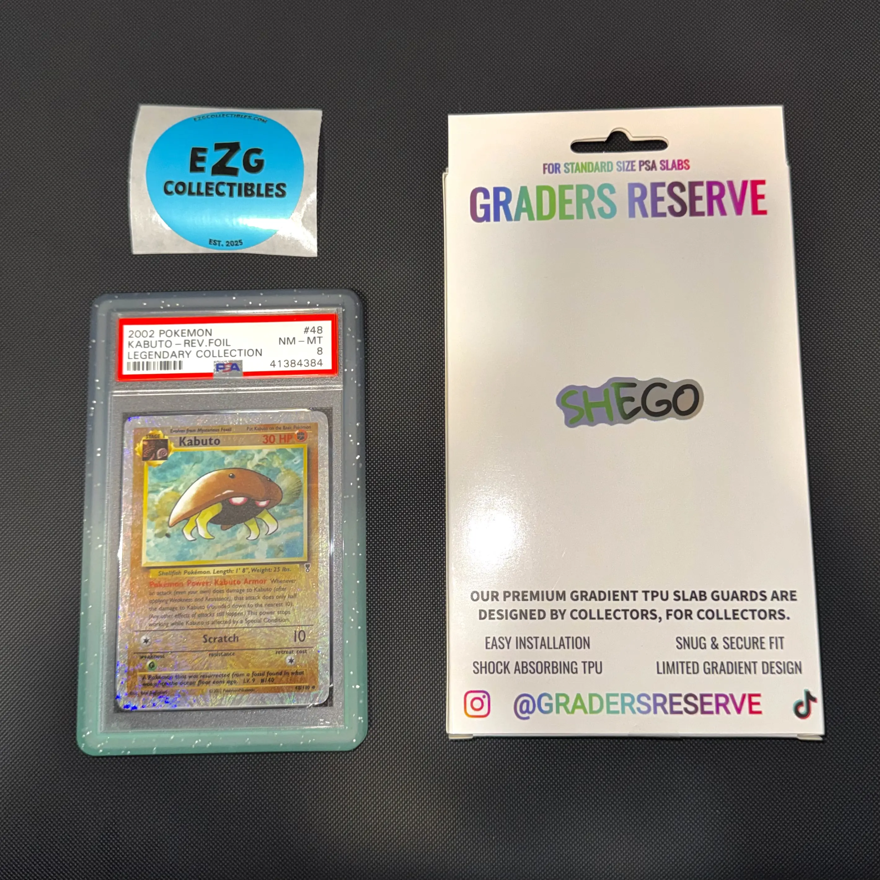 Shego PSA Slab Guard by Grader's Reserve - Stylish and Durable TPU Slab Guard / Case