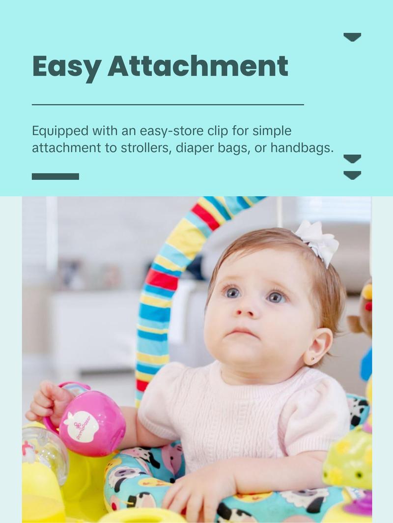 Primo Passi Pacifier Case, BPA Free Pacifier Holder Case, Container Box for Baby Binky, Blue