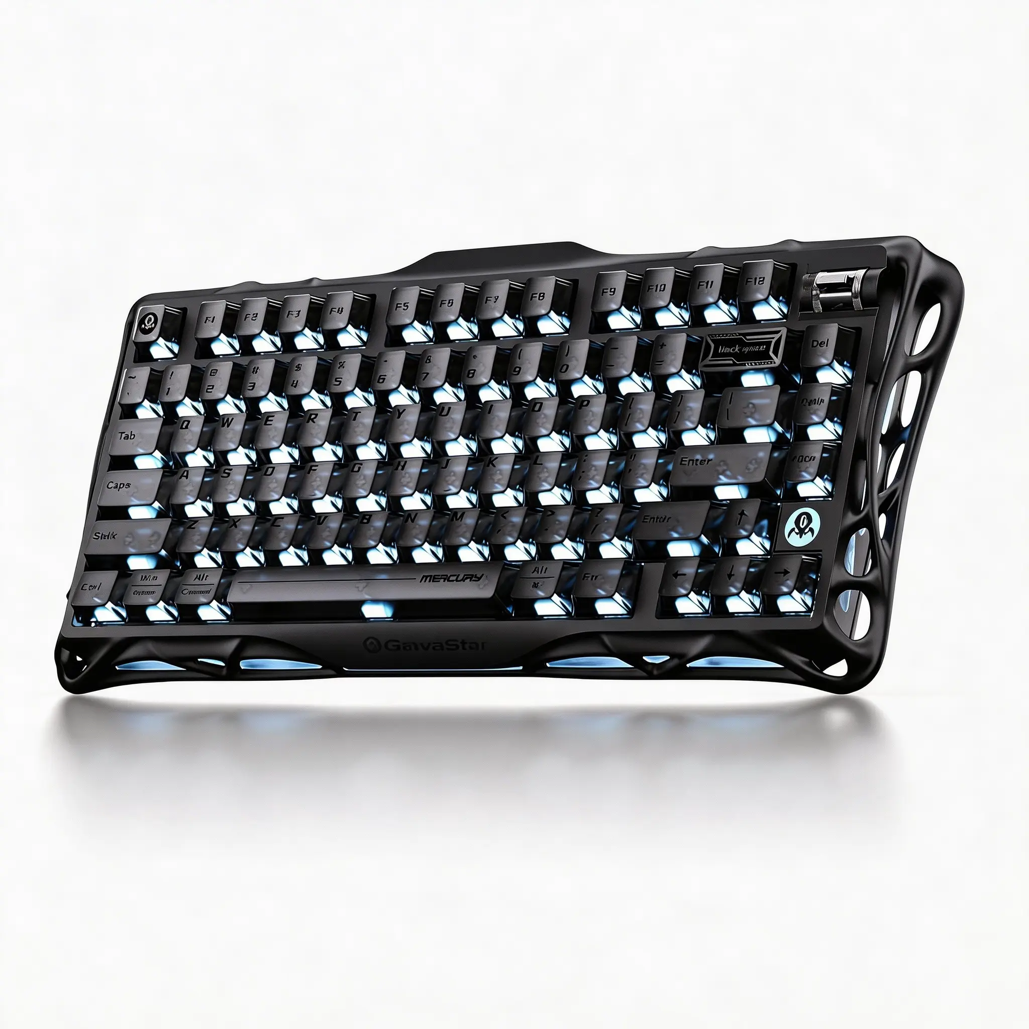 GravaStar Mercury K1 Stealth Black 75% Wireless Mechanical