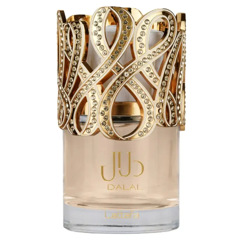 Lattafa Dalal Eau de Parfum 100ml (3.4oz) - Non Toxic Sweet Gourmand Unisex Fragrance, Single Item for Everyday Wear & Special Occasions