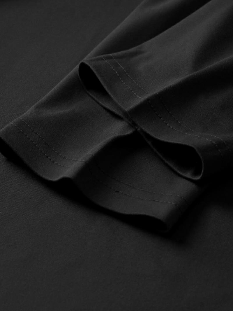 Men's warm inner suit - soft and breathable long-sleeved basic layer, solid autumn and winter long-sleeved shirt, morning and evening training long-sleeved T-shirt, fitness equipment, casual loungewear machine washable regular version, casual warm clothin