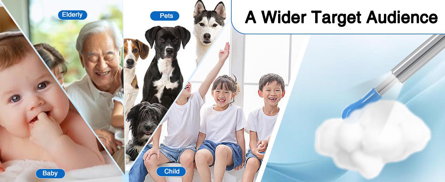 All-in-One Wireless Visual Ear Care Kit with Built-in Screen, 3.5mm HD Ear Camera, 6 LED Lights, 6-Axis Gyroscope, IPX6 Waterproof All-in-One Wireless Visual Ear Care Kit with Built-in Screen, 3.5mm HD Ear Camera, 6 LED Lights, 6-Axis Gyroscope, IPX6 Waterproof