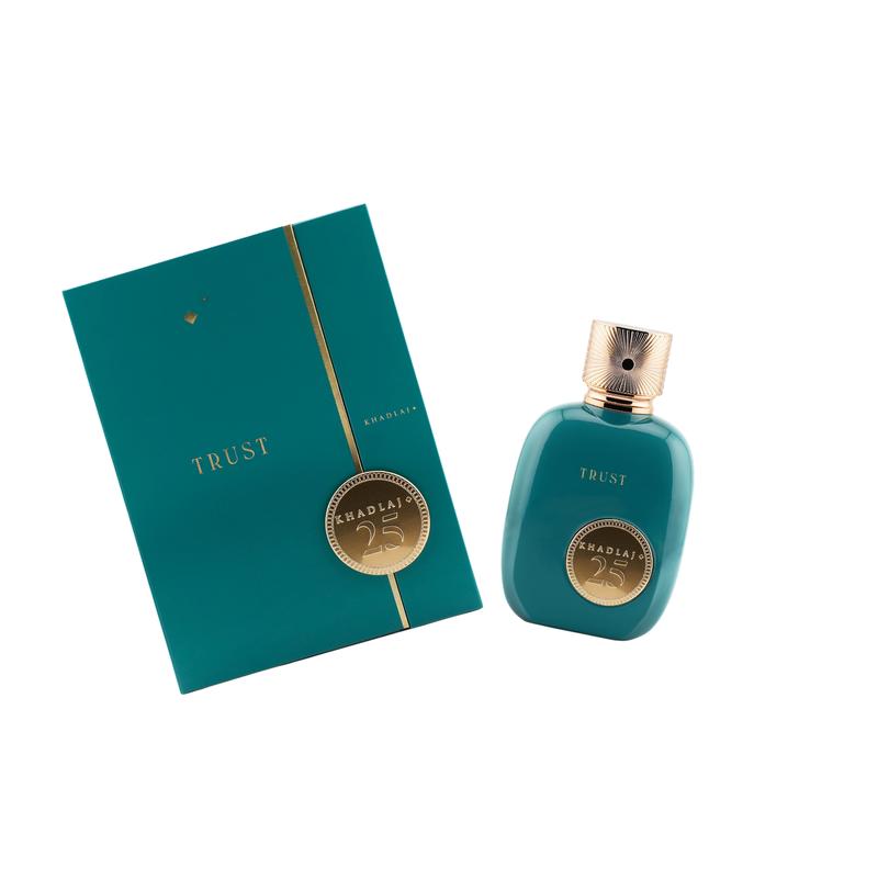 Khadlaj 25 Trust for Unisex Eau de Parfum Spray, 3.4 Ounce