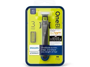 Philips Norelco OneBlade Original Face, Electric Razor and Styler, QP1424/70 Philips Norelco OneBlade Original Face, Electric Razor and Styler, QP1424/70