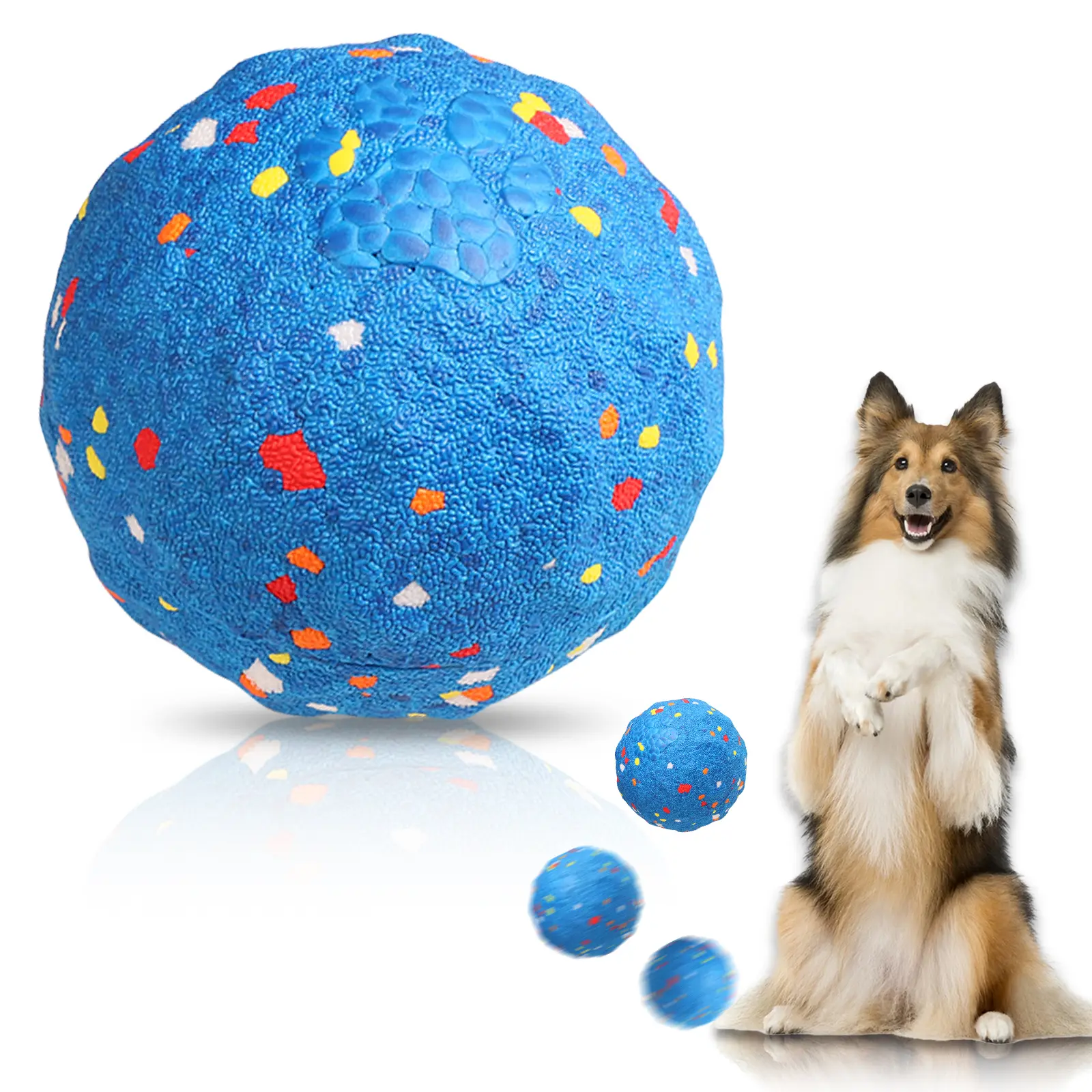 Durable Chew Smart USB-Charging Dog Ball - Interactive Training Pet Toy, Dual Modes, Indoor/Outdoor Play, Reduces Boredom, Encourages Physical Activity