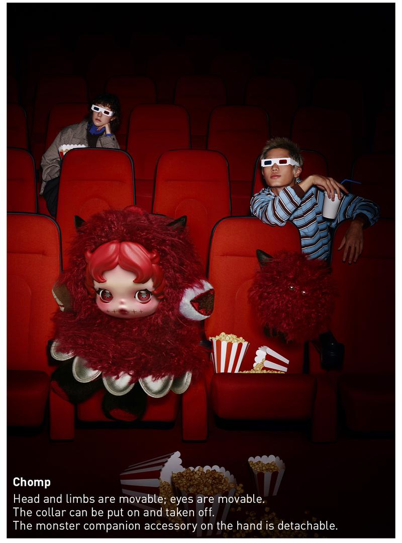 [Spanish] – SKULLPANDA You Found Me! Series – Colgante de Muñeco de Peluche