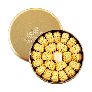 Paul Kei Macau Butter Cookies Original Flavor 198g - Authentic Macau Souvenir, Popular Snack, Red Book Recommended