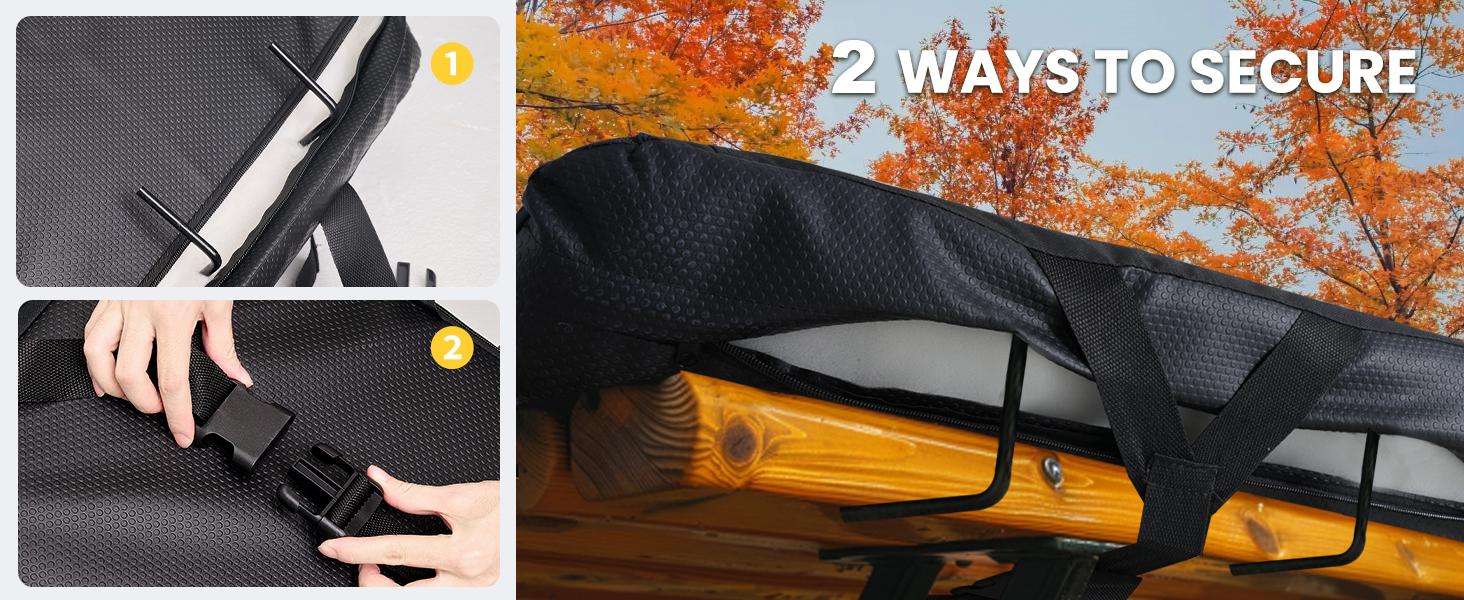 SLSY 2 Pack Wide Heated Stadium Seat for Bleachers w/Back Support & Cushion, Portable Foldable Stadium Chair with Armrests for Sports Events, Outdoor, Camping, Hiking - Power bank not included