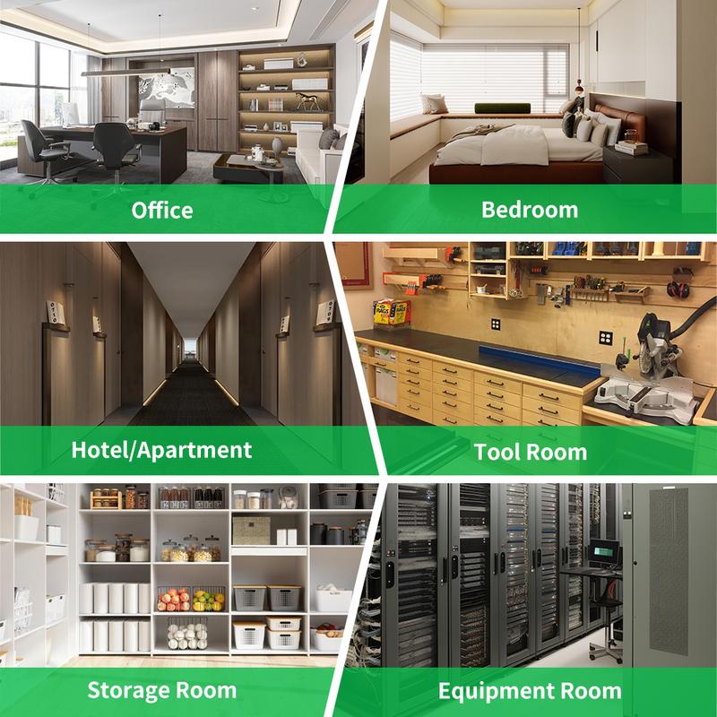 Smart 5-in-1 Fingerprint Door Lock with One-Touch Activation Five Unlocking Technologies Fingerprint Numeric IC Card Key Mobile Unlock