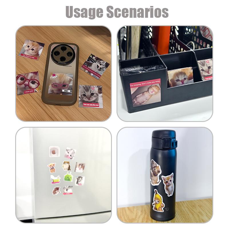 Cute Stickers 50 Pcs Cat Meme Kawaii Vinyl Sticker Shopping Scrapbooking Decals Waterproof Easy Re-Use for Water Bottle Laptop Phone Gifts for Child Friends Lovers Stickers for messages Cute Stickers 50 Pcs Cat Meme Kawaii Vinyl Sticker Shopping Scrapbooking Decals Waterproof Easy Re-Use for Water Bottle Laptop Phone Gifts for Child Friends Lovers Stickers for messages